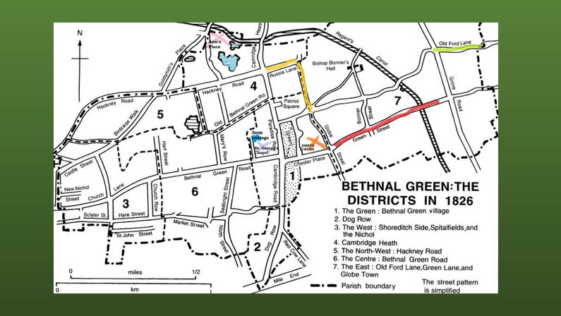 Bethnal Green Map
